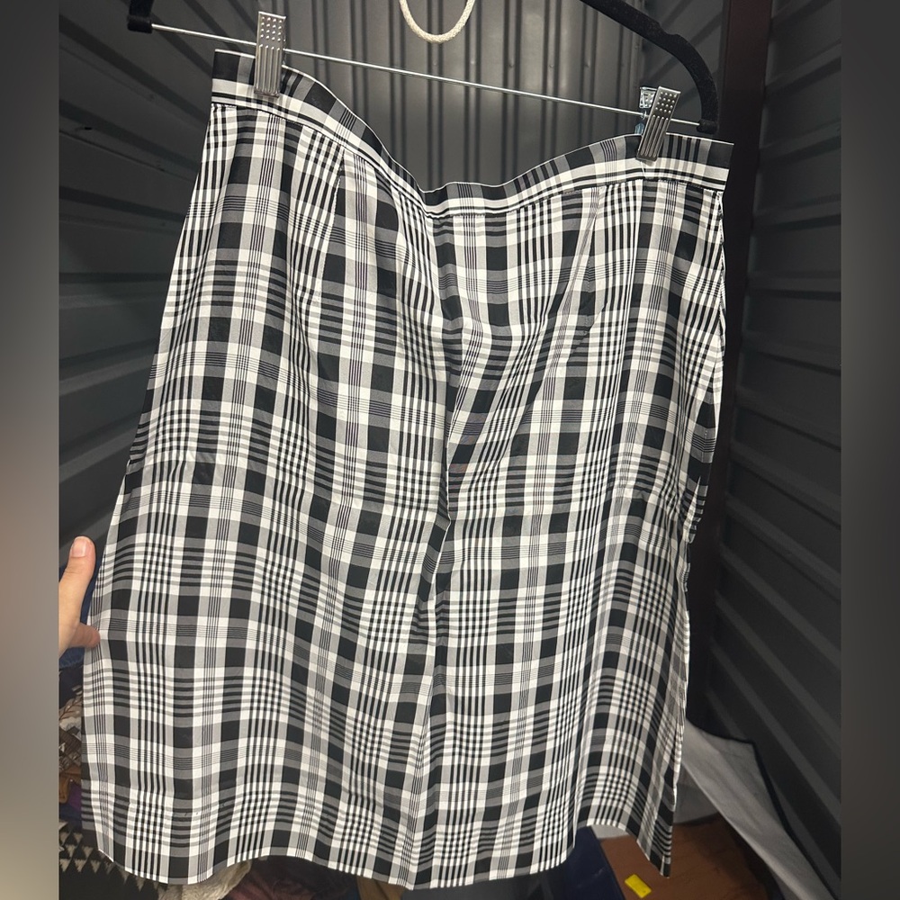Vintage Handmade Plaid Skirt